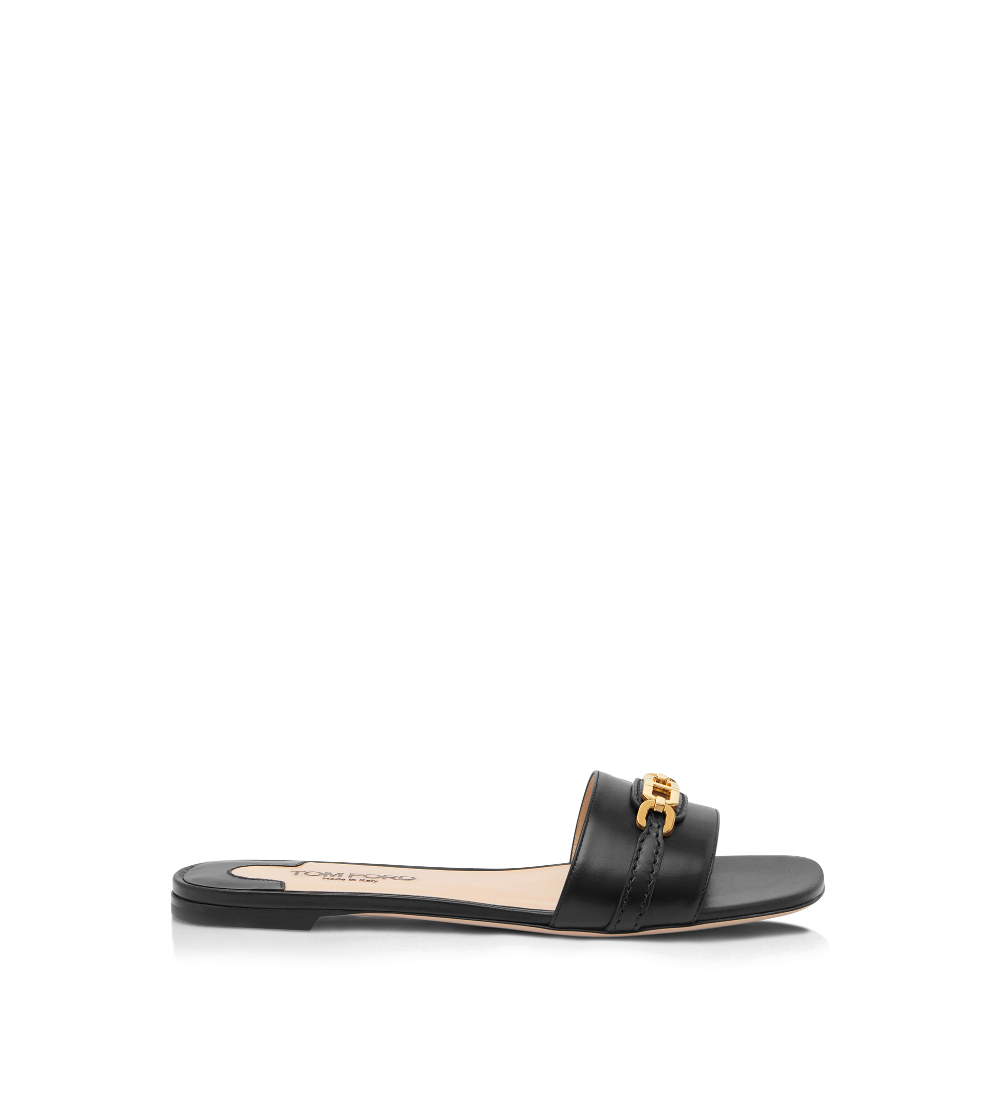 LEATHER WHITNEY SLIDE