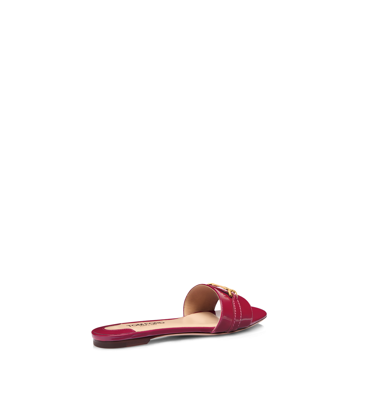 PATENT LEATHER WHITNEY SLIDE image number 2