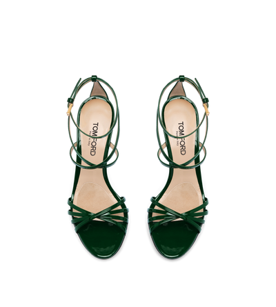 PATENT LEATHER IDA SANDAL image number 3