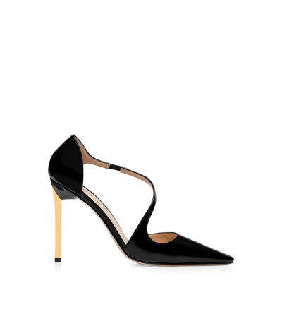 PATENT LEATHER NEWTON PUMP image number 0