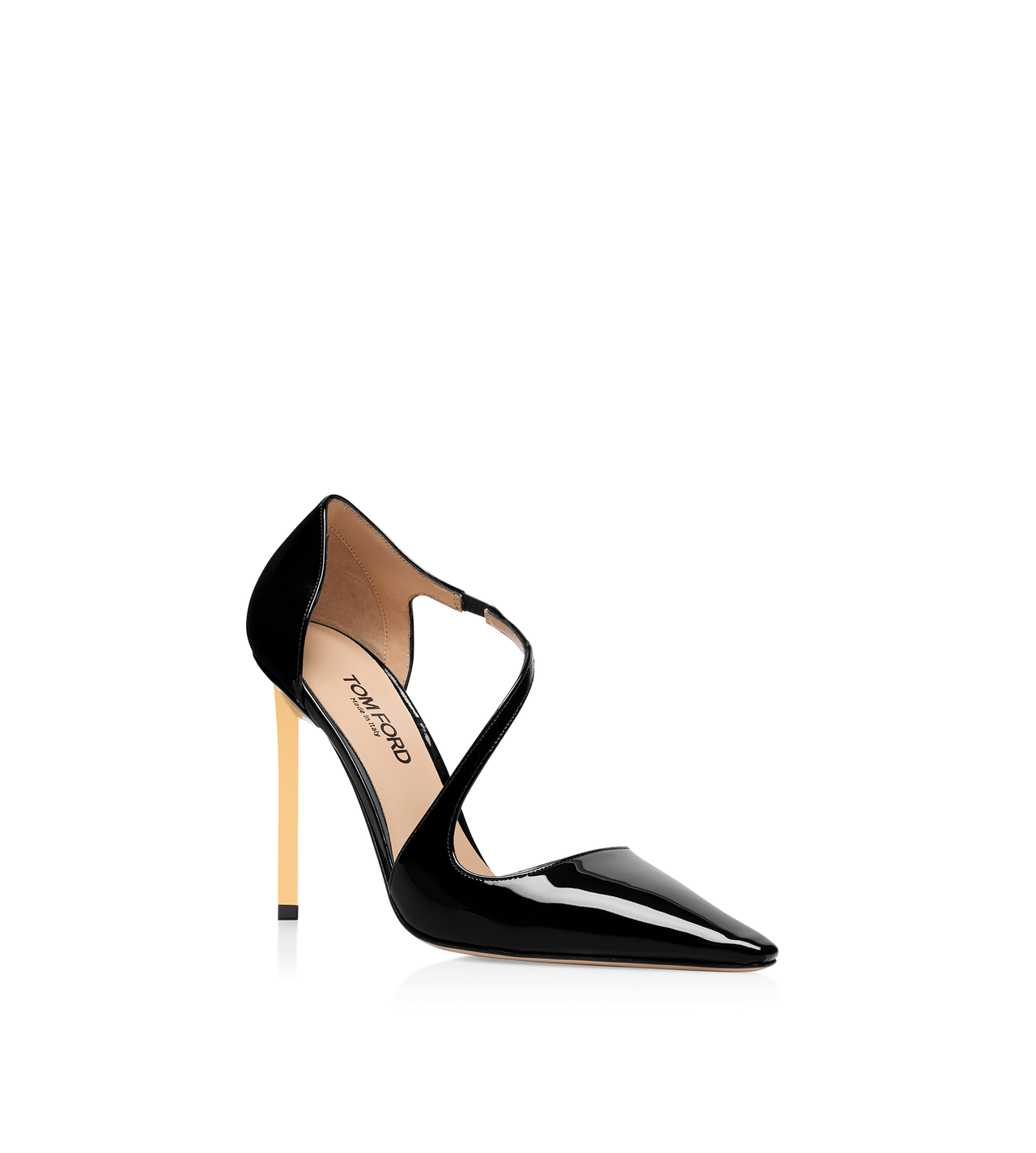 PATENT LEATHER NEWTON PUMP image number 1