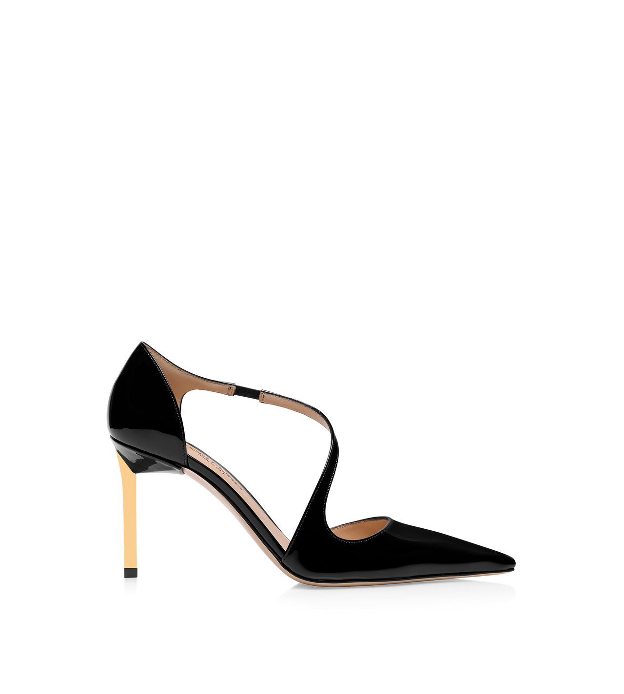 PATENT LEATHER NEWTON PUMP image number 0