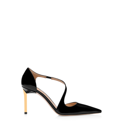 PATENT LEATHER NEWTON PUMP image number 0