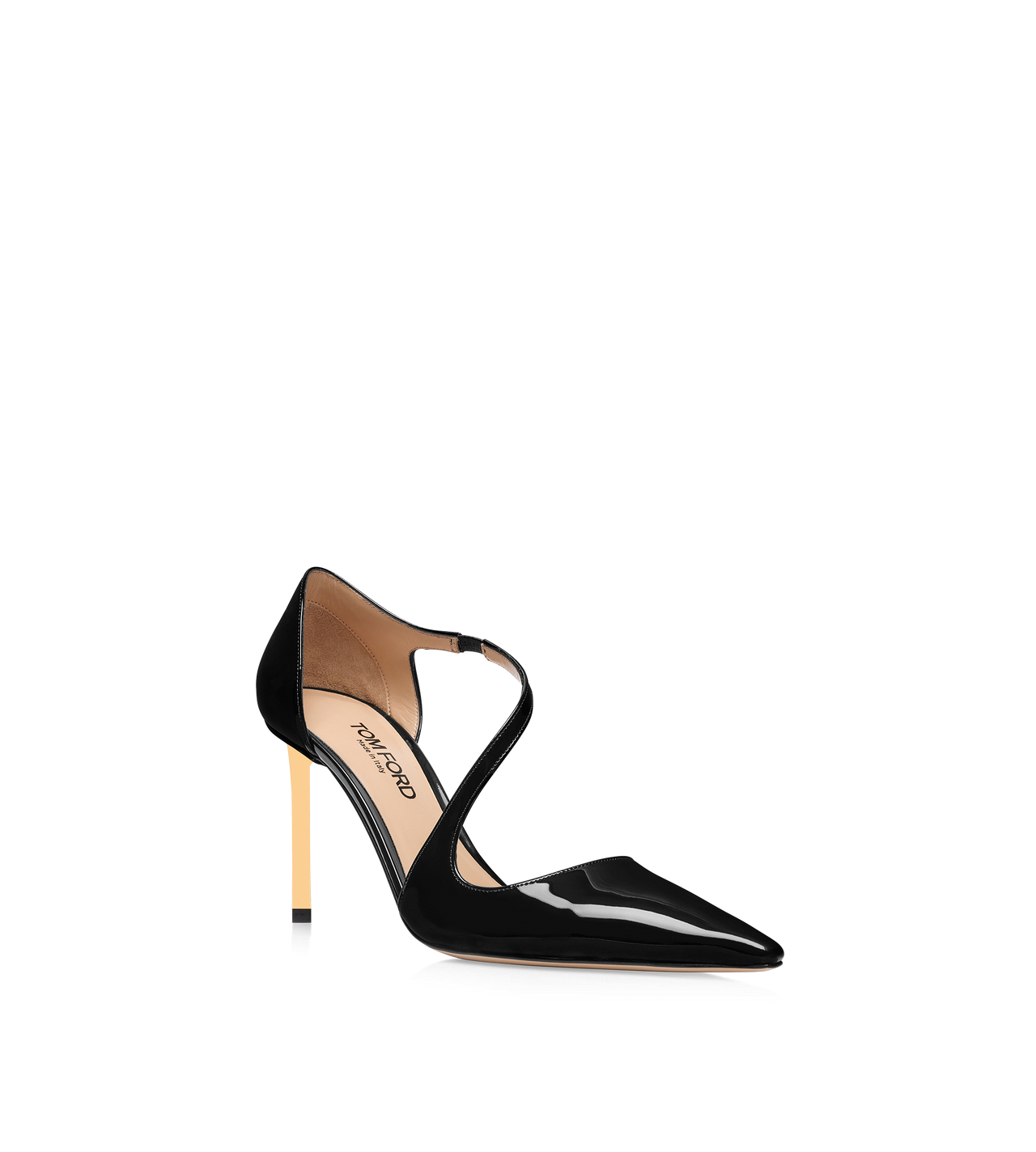 PATENT LEATHER NEWTON PUMP image number 1