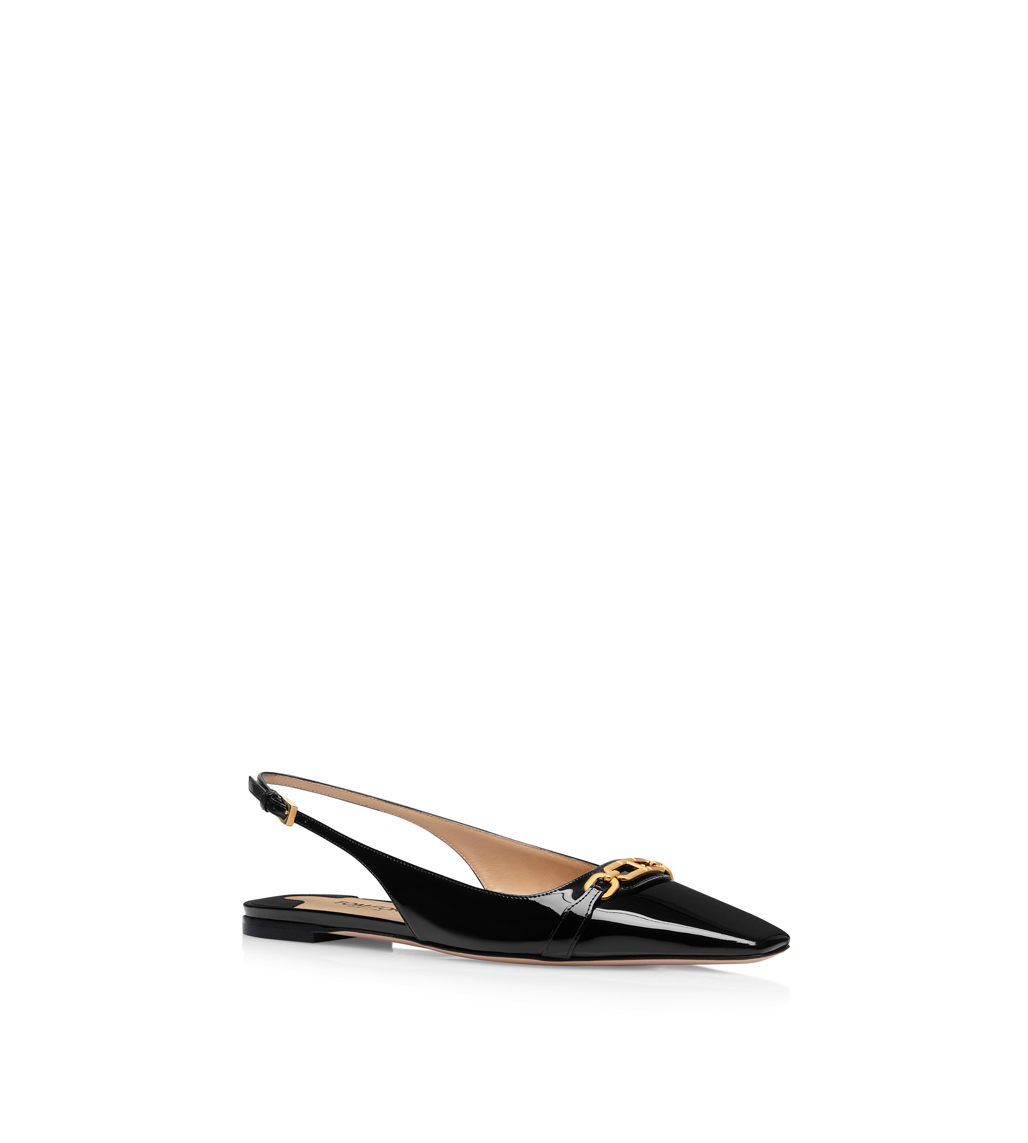 PATENT LEATHER WHITNEY SLINGBACK BALLERINA
