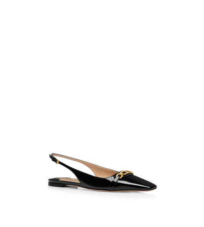 PATENT LEATHER WHITNEY SLINGBACK BALLERINA image number 1