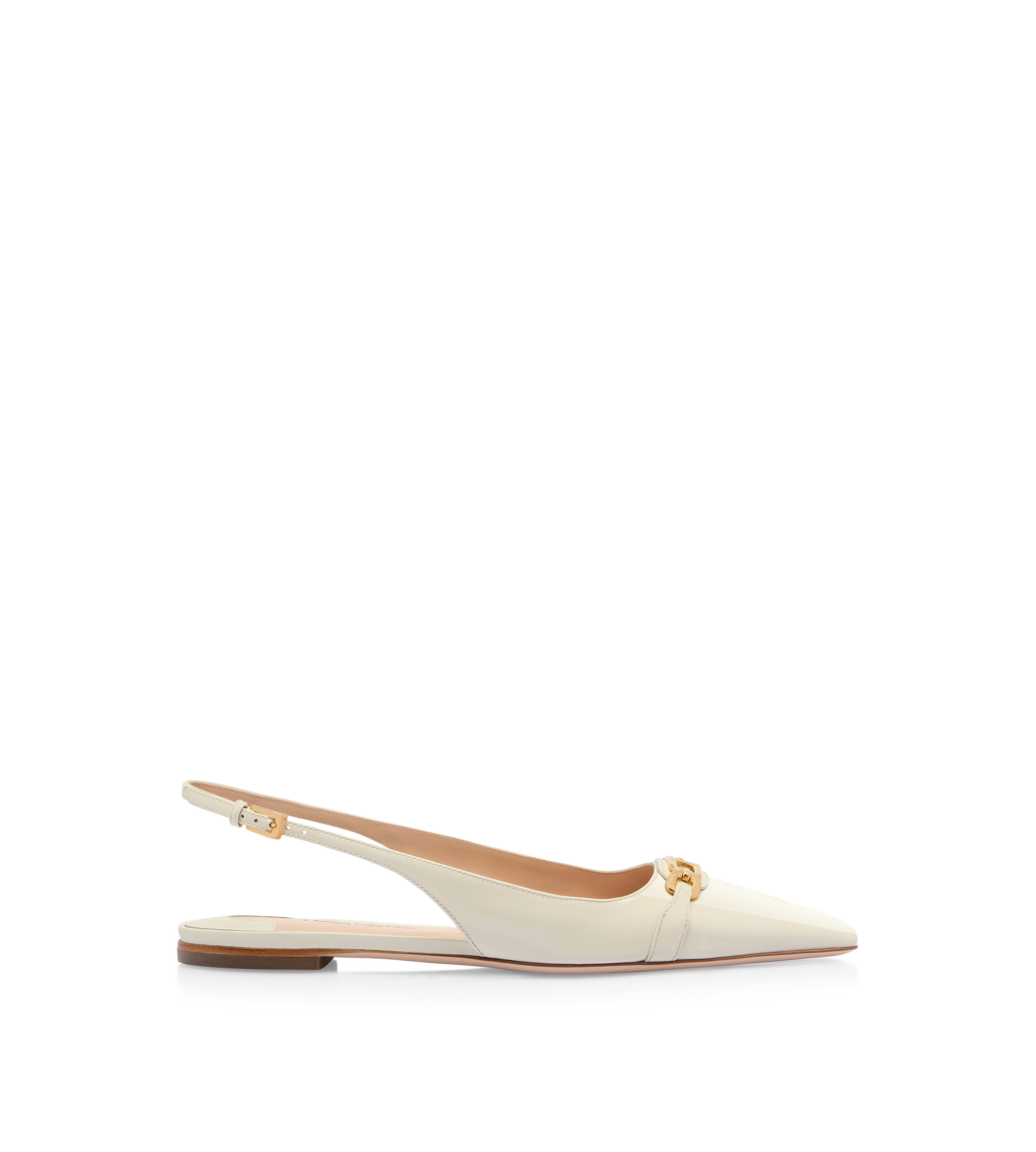 PATENT LEATHER WHITNEY SLINGBACK BALLERINA