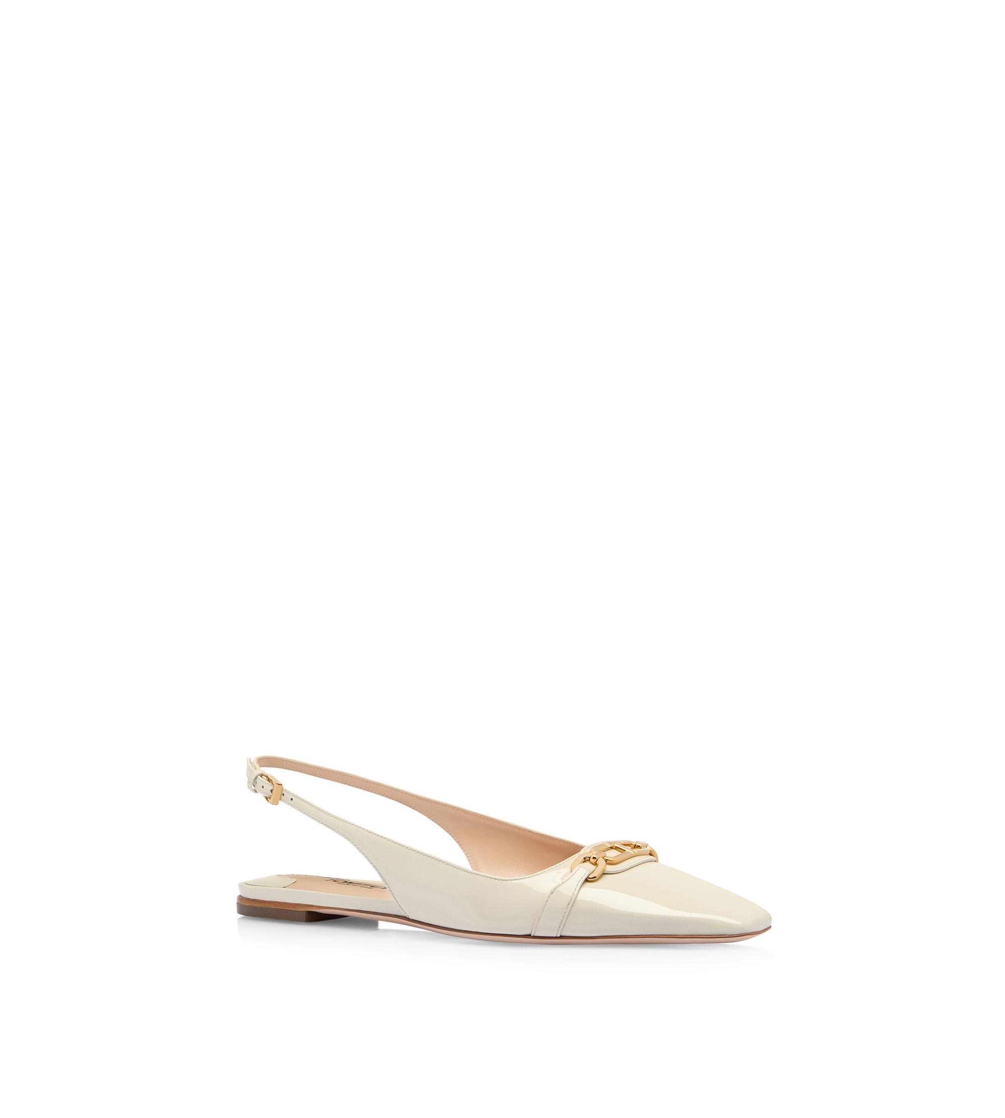 PATENT LEATHER WHITNEY SLINGBACK BALLERINA