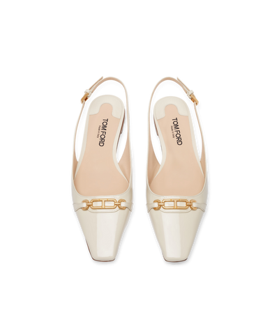 PATENT LEATHER WHITNEY SLINGBACK BALLERINA image number 3