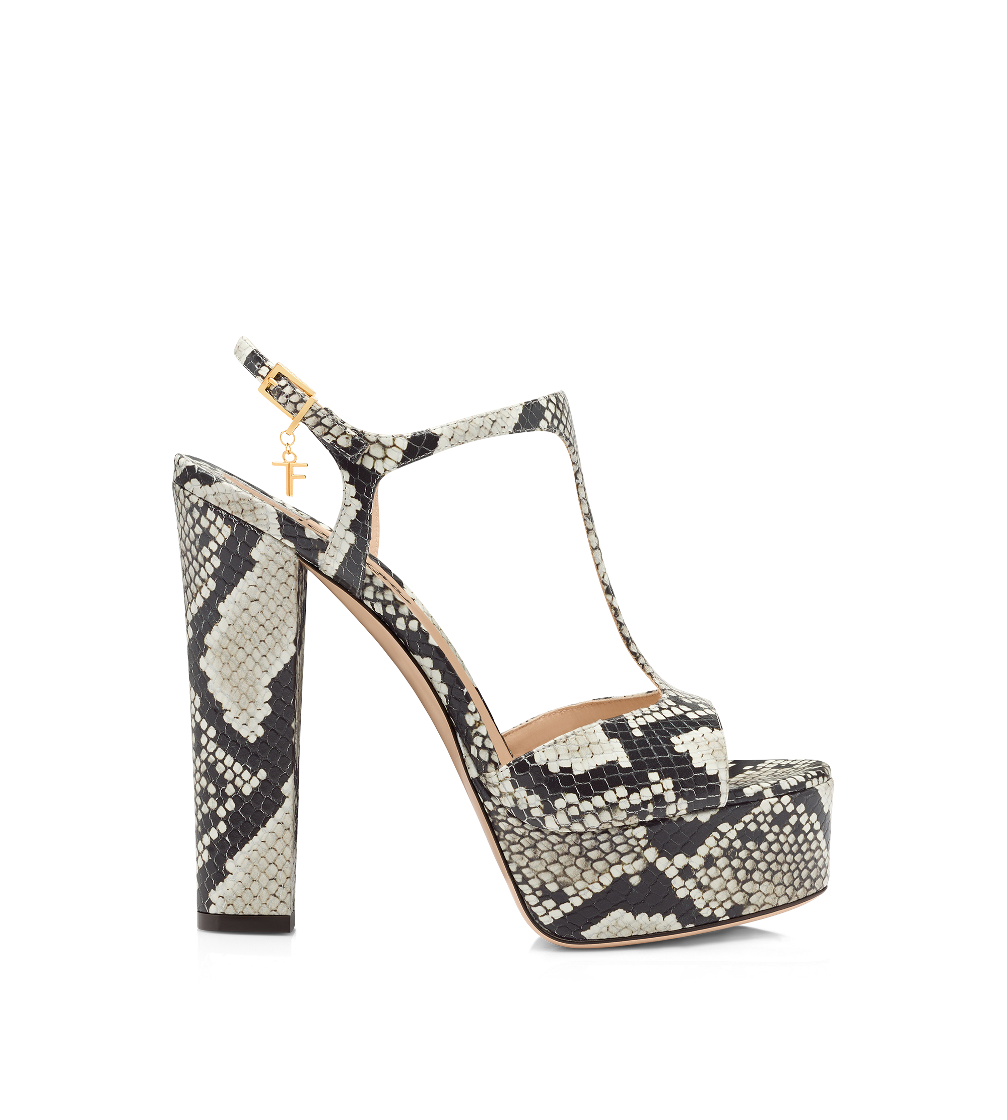 PRINTED PYTHON ANGELINA SANDAL | Tom Ford Fashion