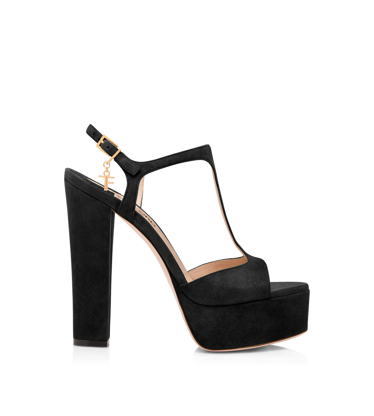 SUEDE LEATHER ANGELINA PLATFORM SANDAL image number 0