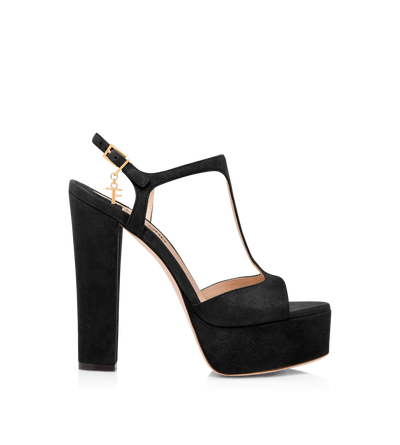 SUEDE LEATHER ANGELINA PLATFORM SANDAL image number 0