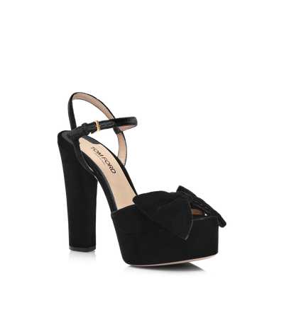 VELVET BRIGITTE PLATFORM SANDAL image number 1