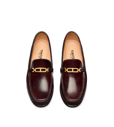 BRUSHED LEATHER WHITNEY LOAFER image number 3