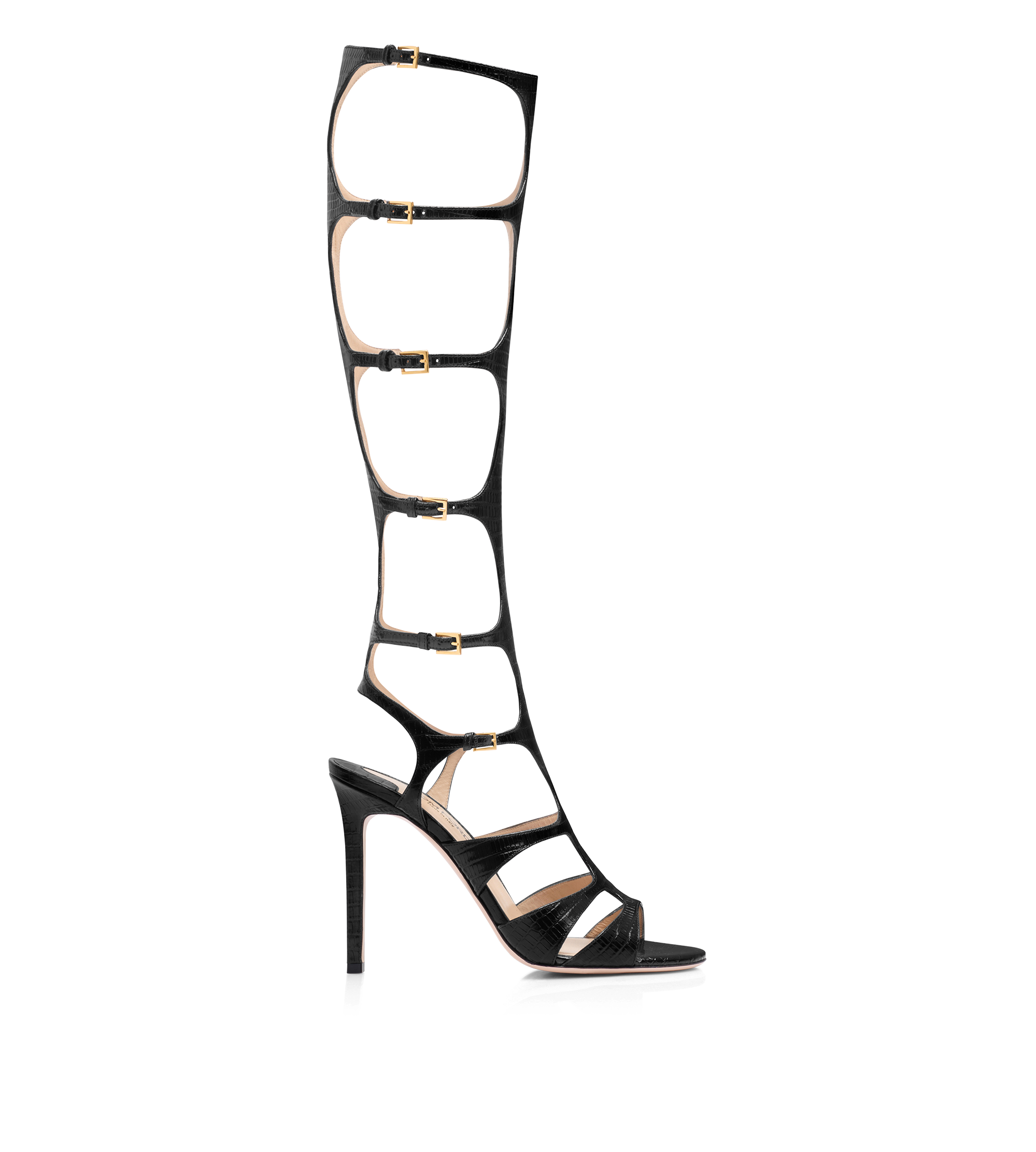PRINTED TEJUS PARADIS KNEE-HIGH SANDAL