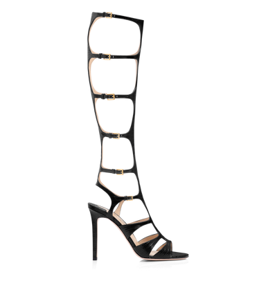 PRINTED TEJUS PARADIS KNEE-HIGH SANDAL image number 0