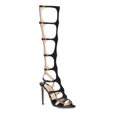 PRINTED TEJUS PARADIS KNEE-HIGH SANDAL image number 1