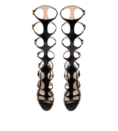 PRINTED TEJUS PARADIS KNEE-HIGH SANDAL image number 3