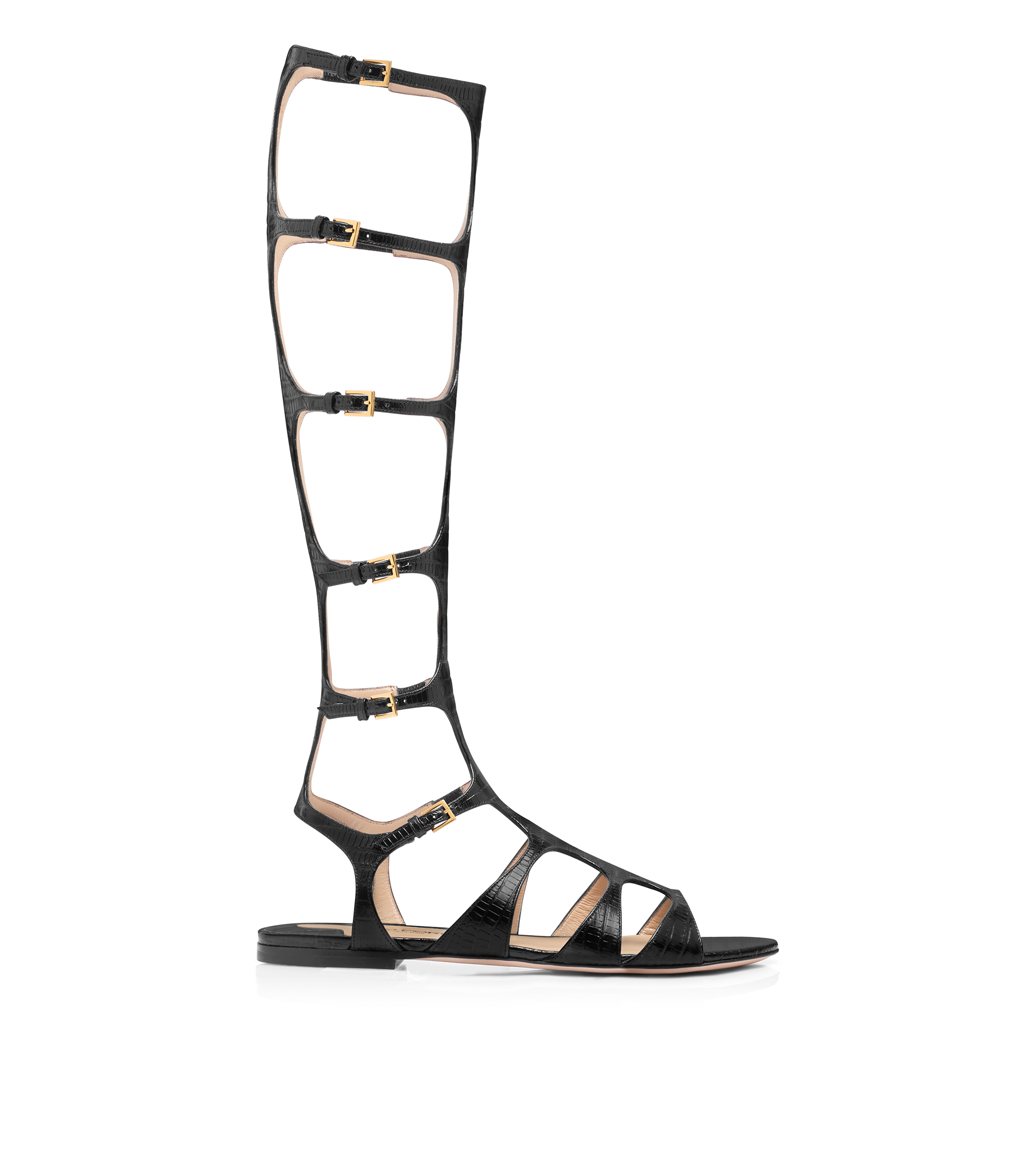 PRINTED TEJUS PARADIS KNEE-HIGH SANDAL