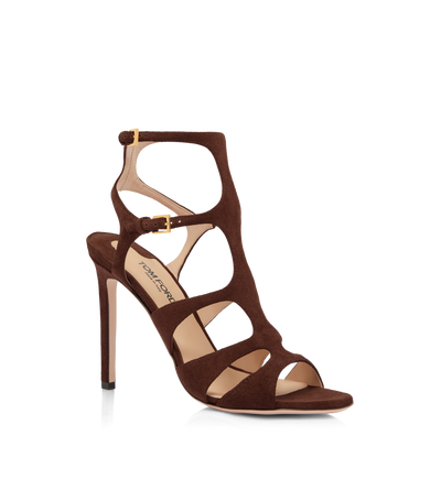 SUEDE LEATHER PARADIS SANDAL image number 1