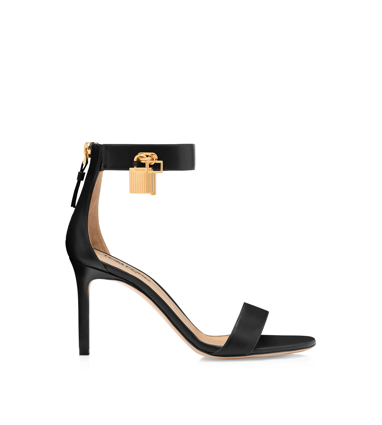 LEATHER PADLOCK SANDAL | Tom Ford Fashion LEATHER PADLOCK SANDAL | Tom Ford Fashion