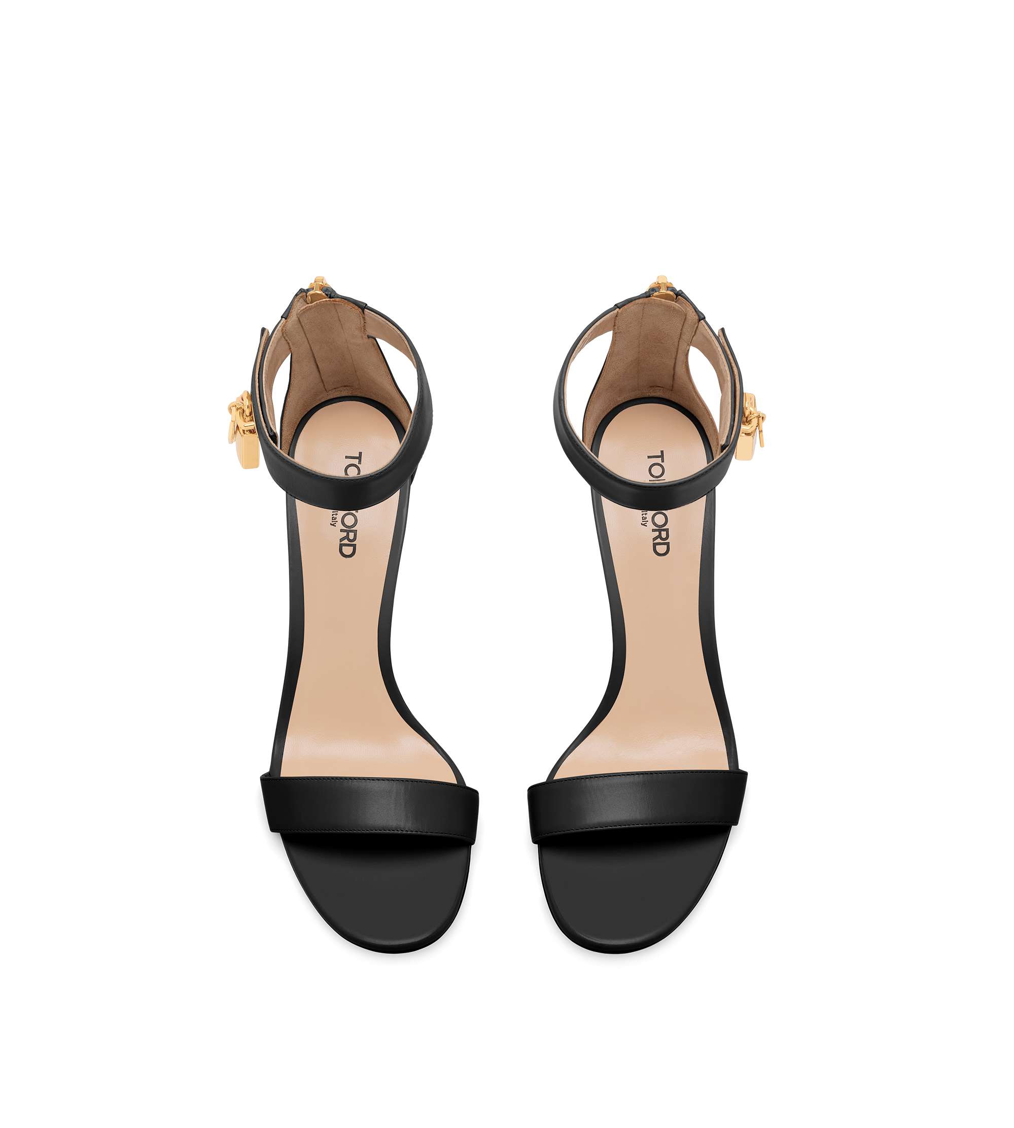 LEATHER PADLOCK SANDAL | Tom Ford Fashion LEATHER PADLOCK SANDAL | Tom Ford Fashion