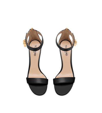 LEATHER PADLOCK SANDAL image number 3