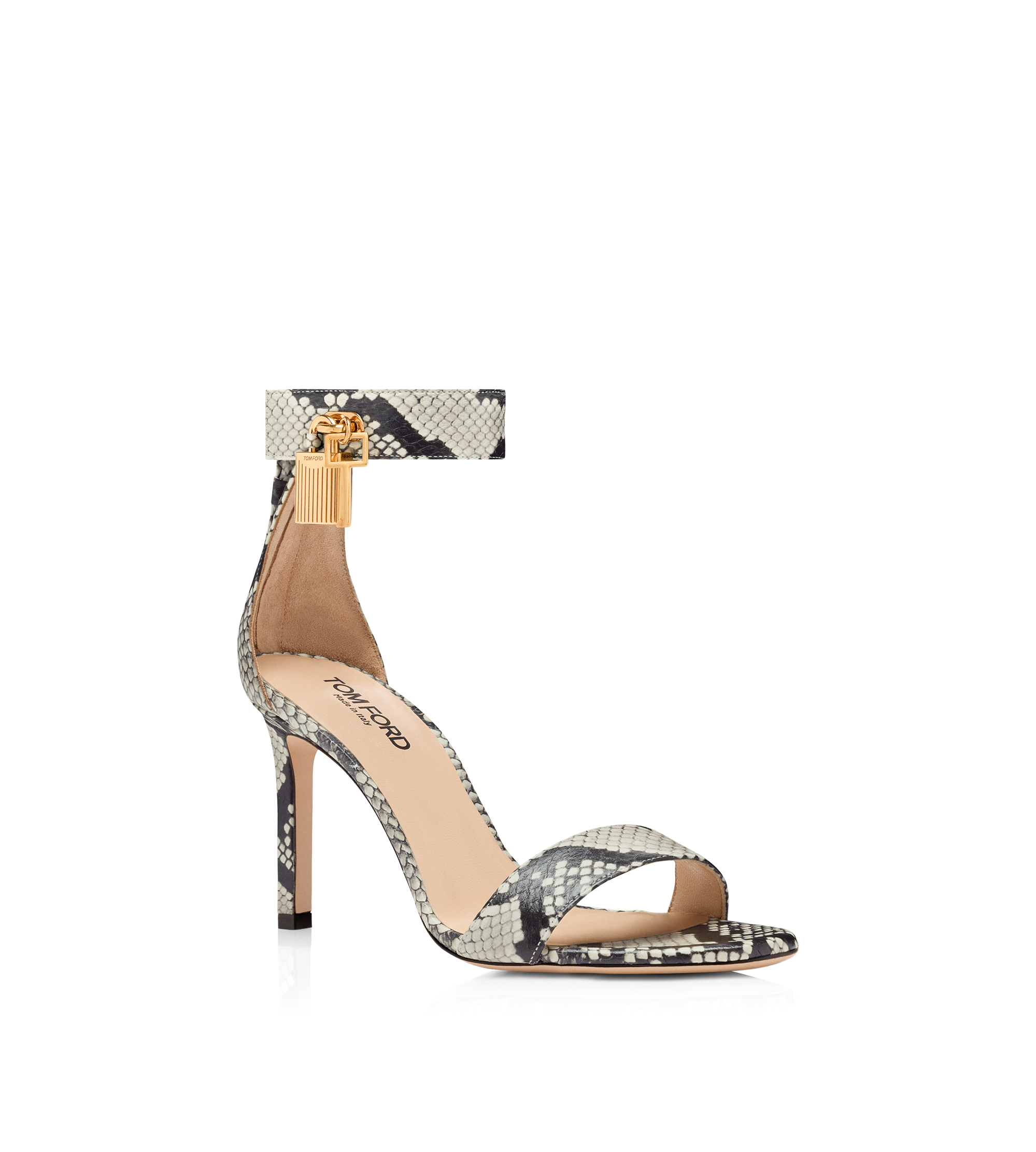 PRINTED PYTHON PADLOCK SANDAL