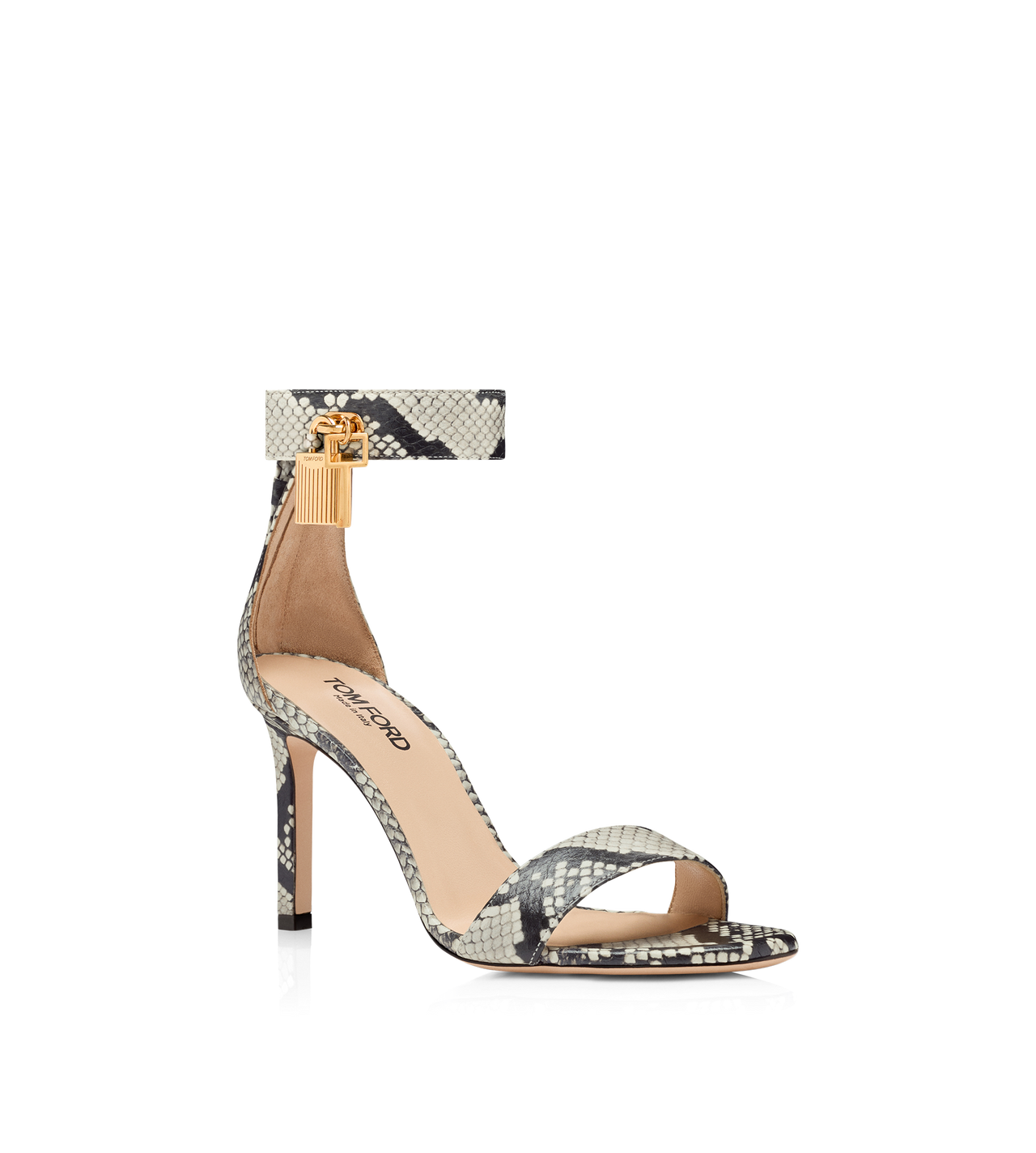 PRINTED PYTHON PADLOCK SANDAL image number 1