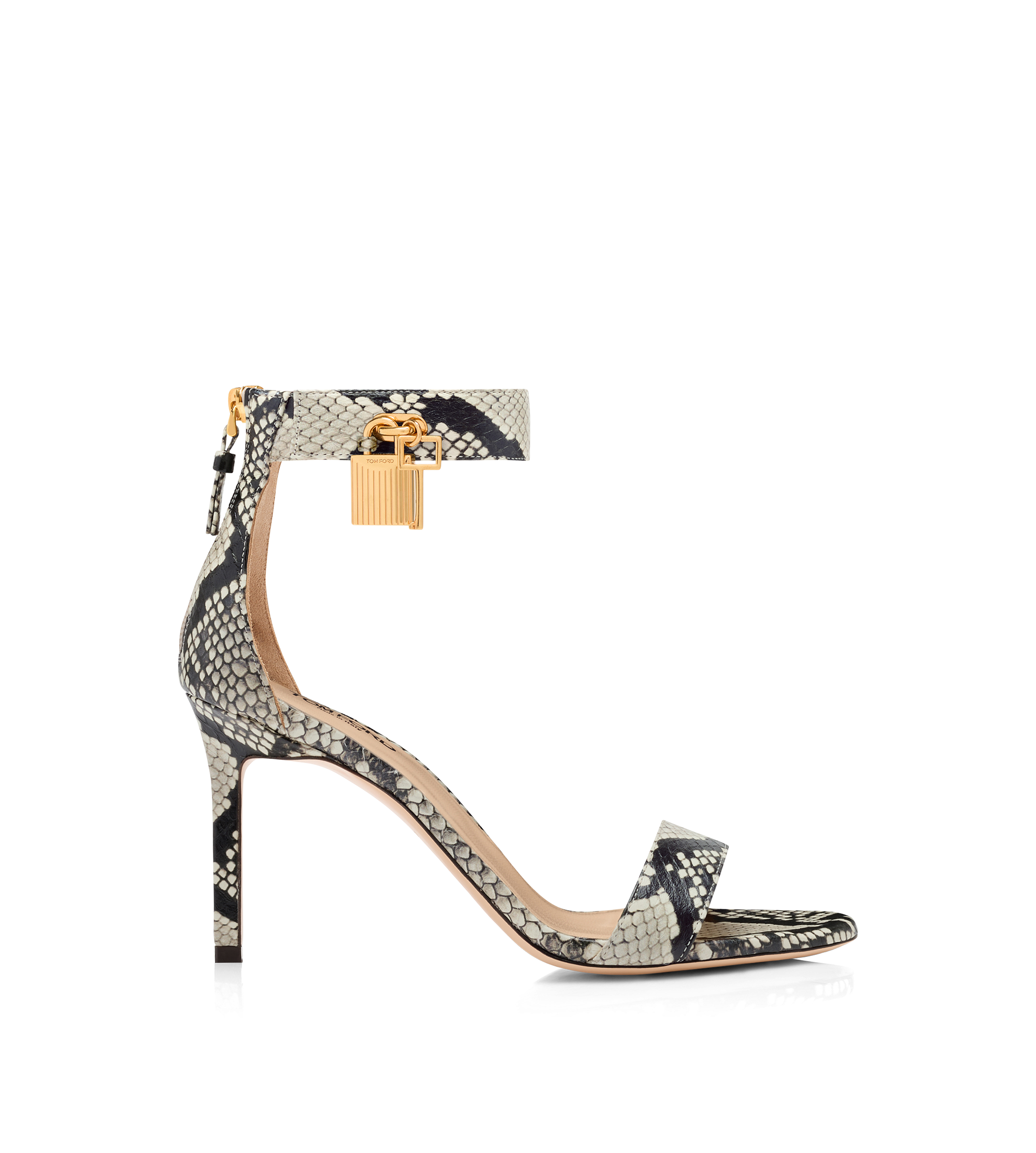 PRINTED PYTHON PADLOCK SANDAL