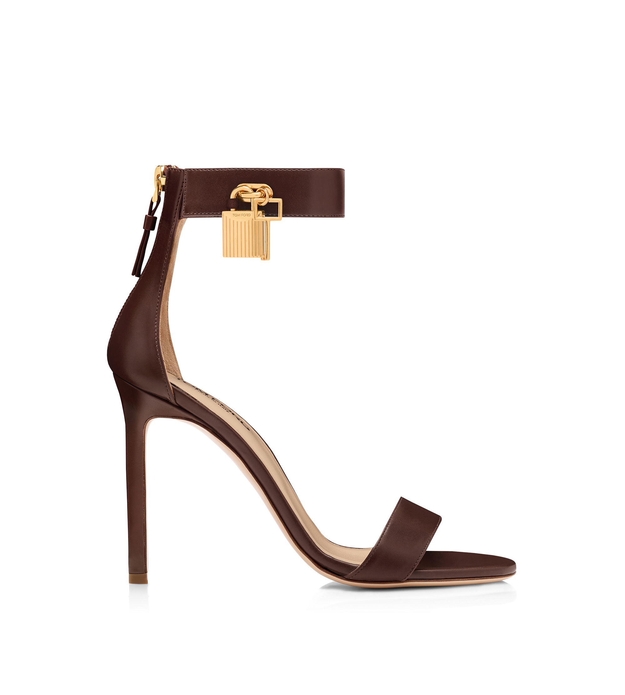 LEATHER PADLOCK SANDAL