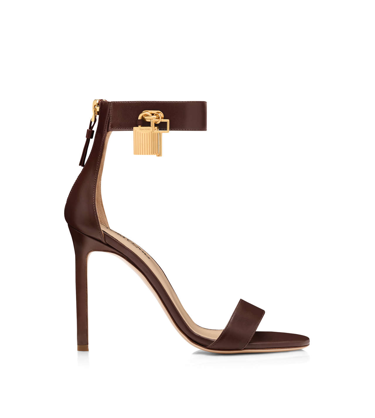 LEATHER PADLOCK SANDAL image number 0