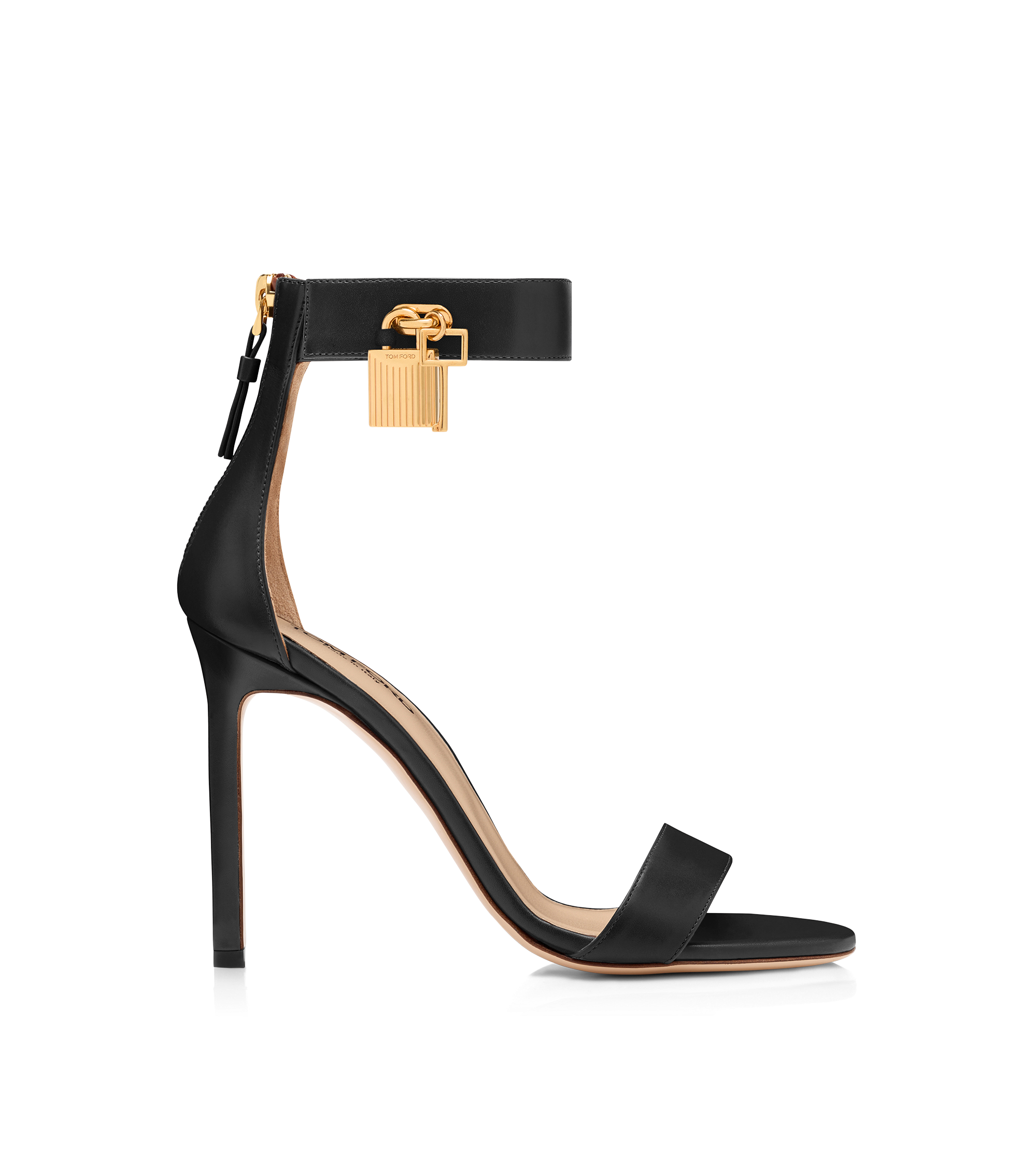 LEATHER PADLOCK SANDAL