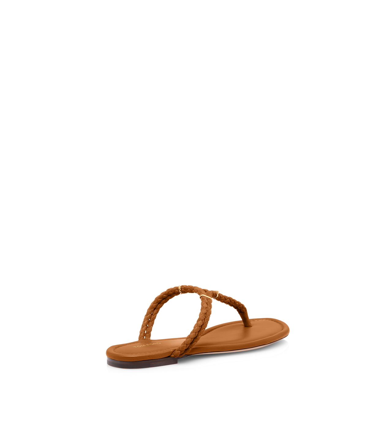 WOVEN SUEDE LILY THONG SANDAL image number 2