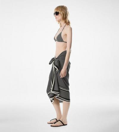 WOVEN SUEDE LILY THONG SANDAL image number 5