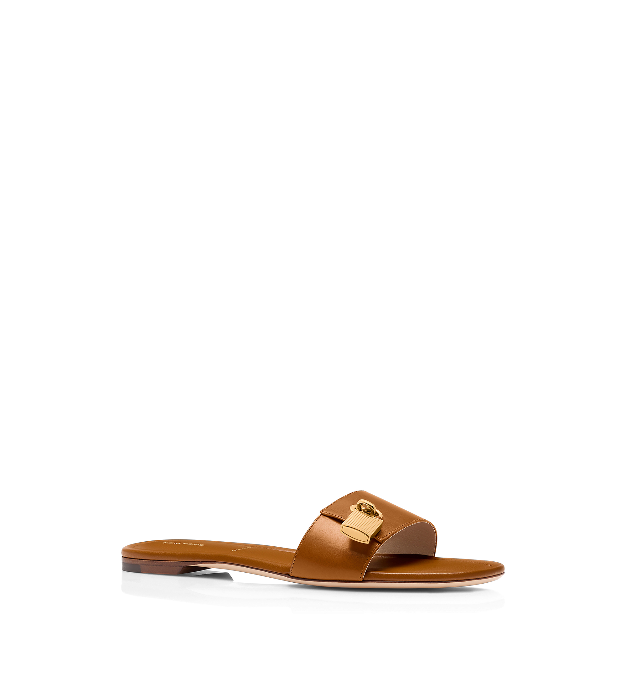 LEATHER PADLOCK SLIDE