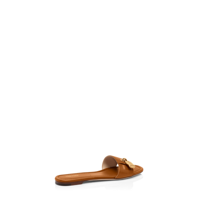 LEATHER PADLOCK SLIDE image number 2
