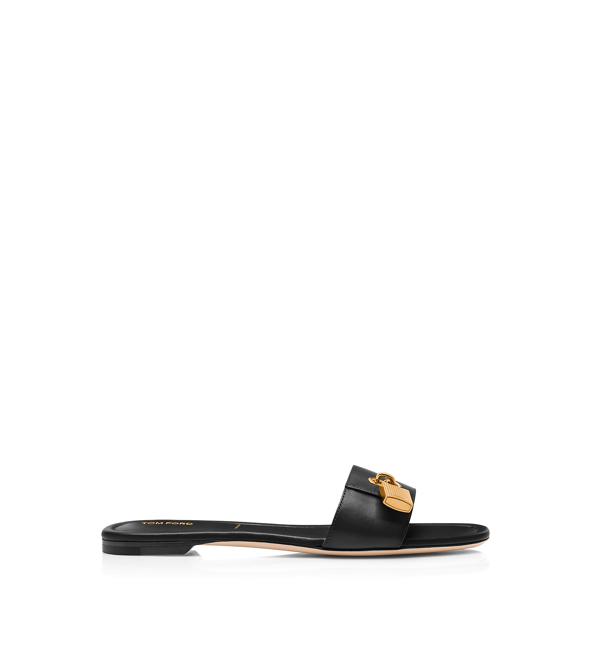 LEATHER PADLOCK SLIDE