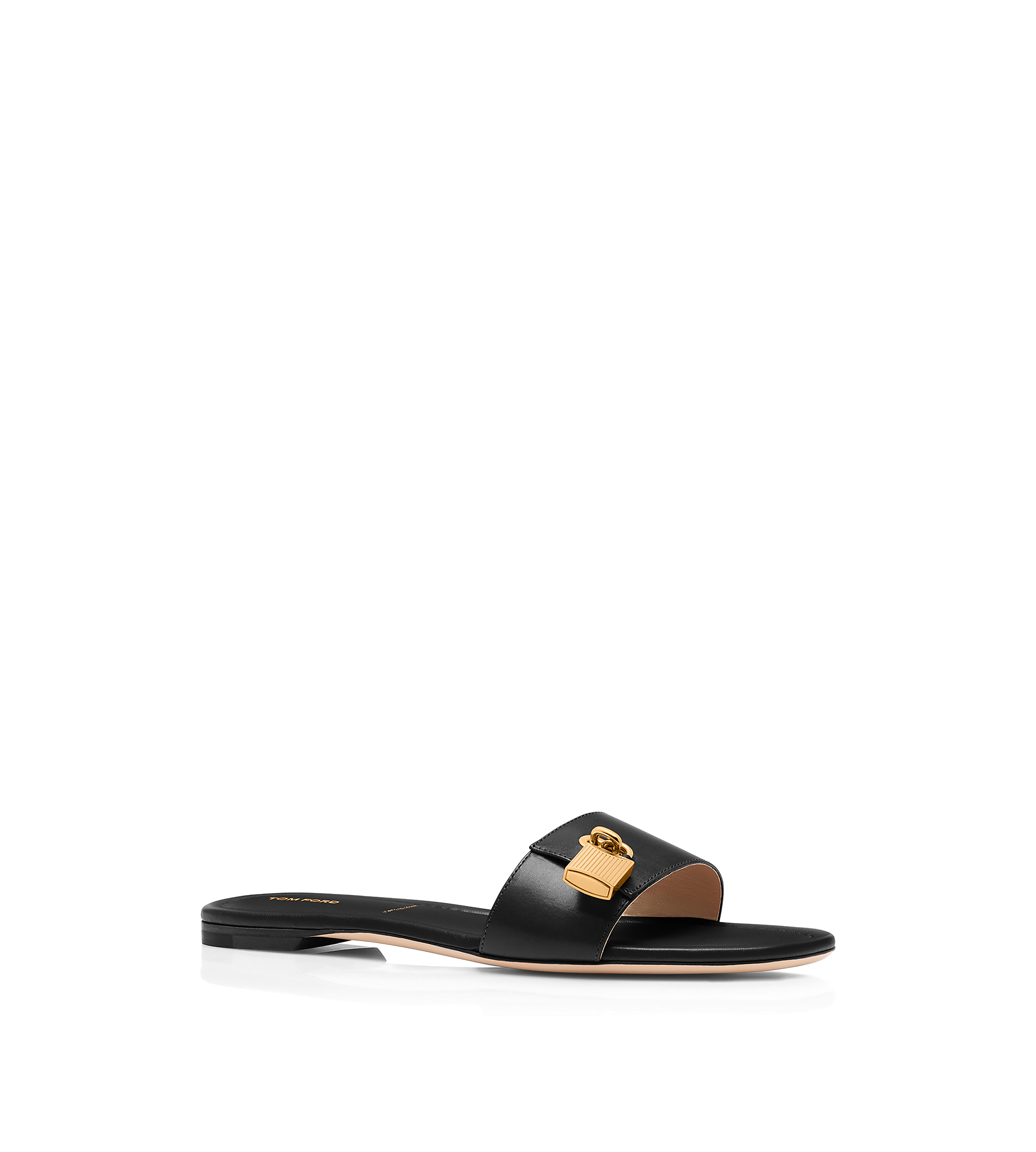 LEATHER PADLOCK SLIDE