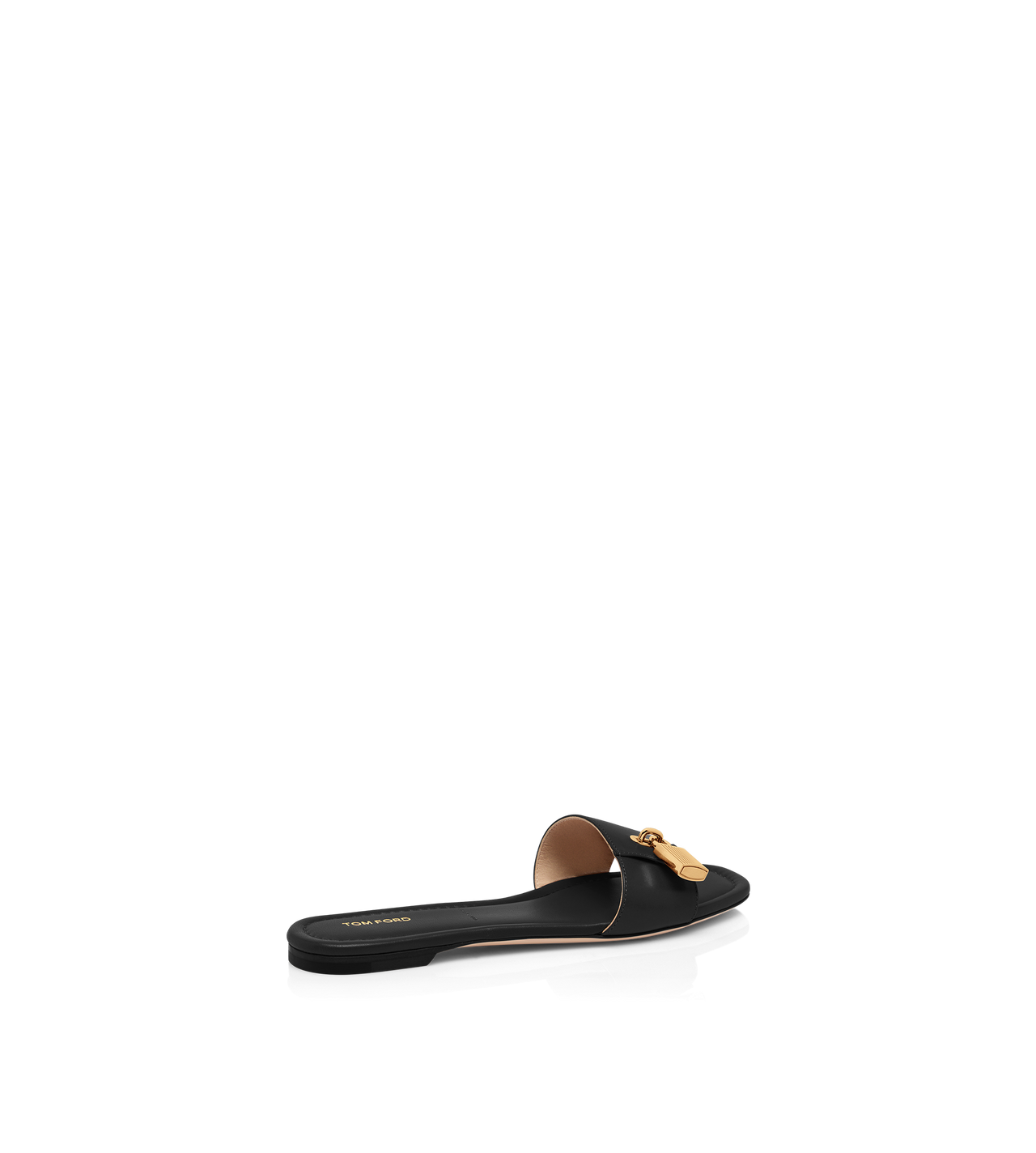 LEATHER PADLOCK SLIDE image number 2