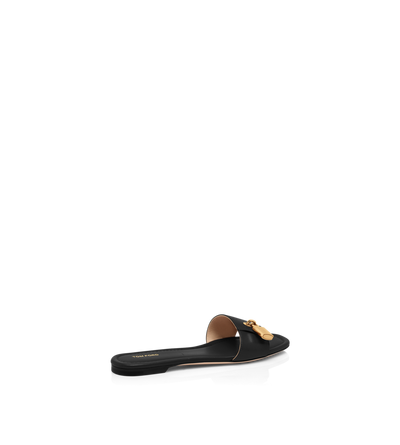 LEATHER PADLOCK SLIDE image number 2
