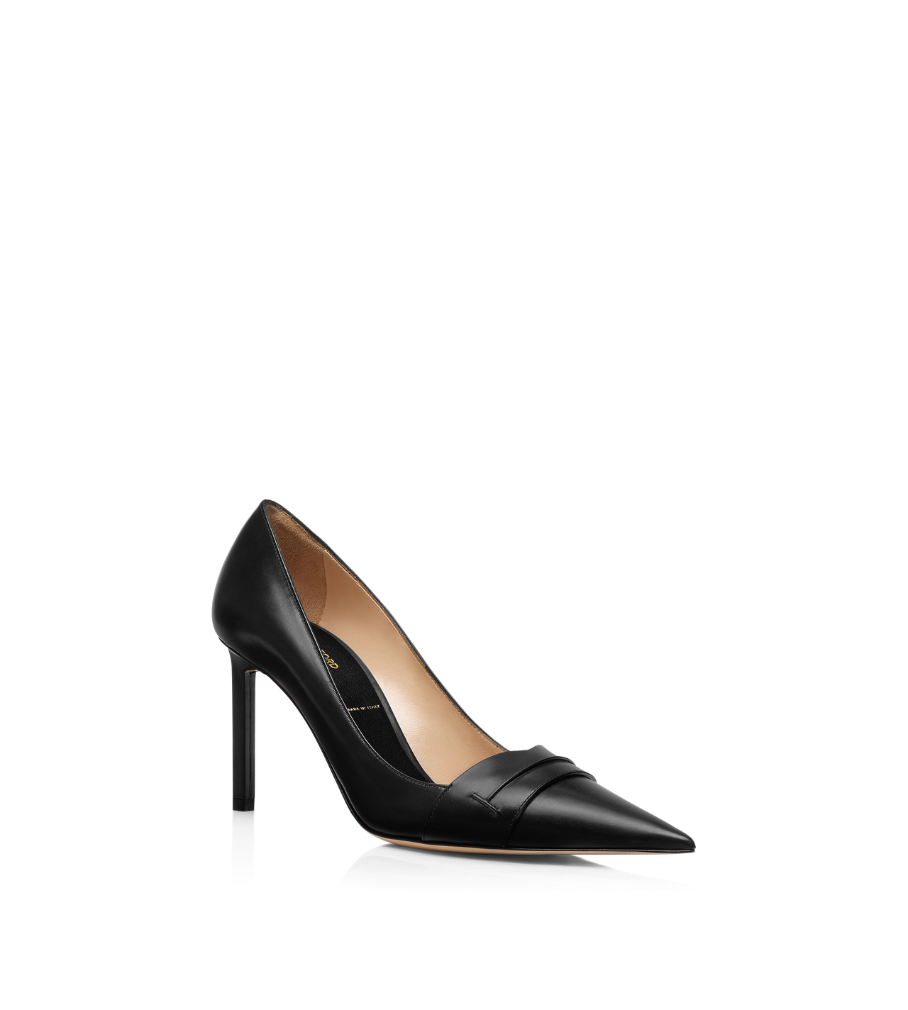 LEATHER EVA PUMP image number 1