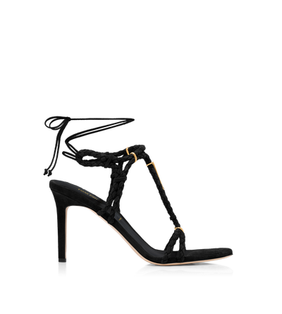 WOVEN SUEDE LILY SANDAL image number 0