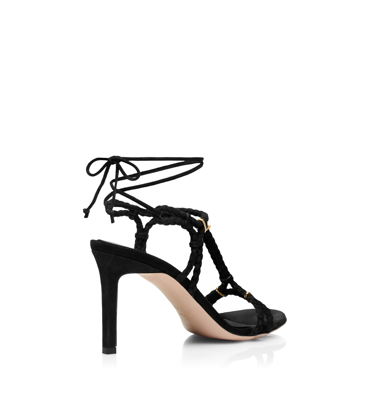WOVEN SUEDE LILY SANDAL image number 2
