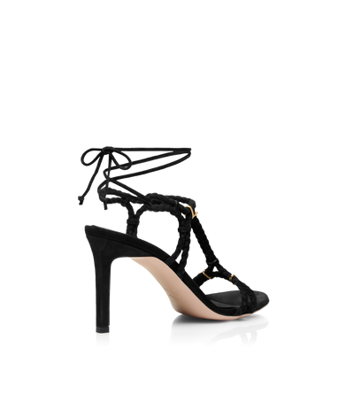 WOVEN SUEDE LILY SANDAL image number 2