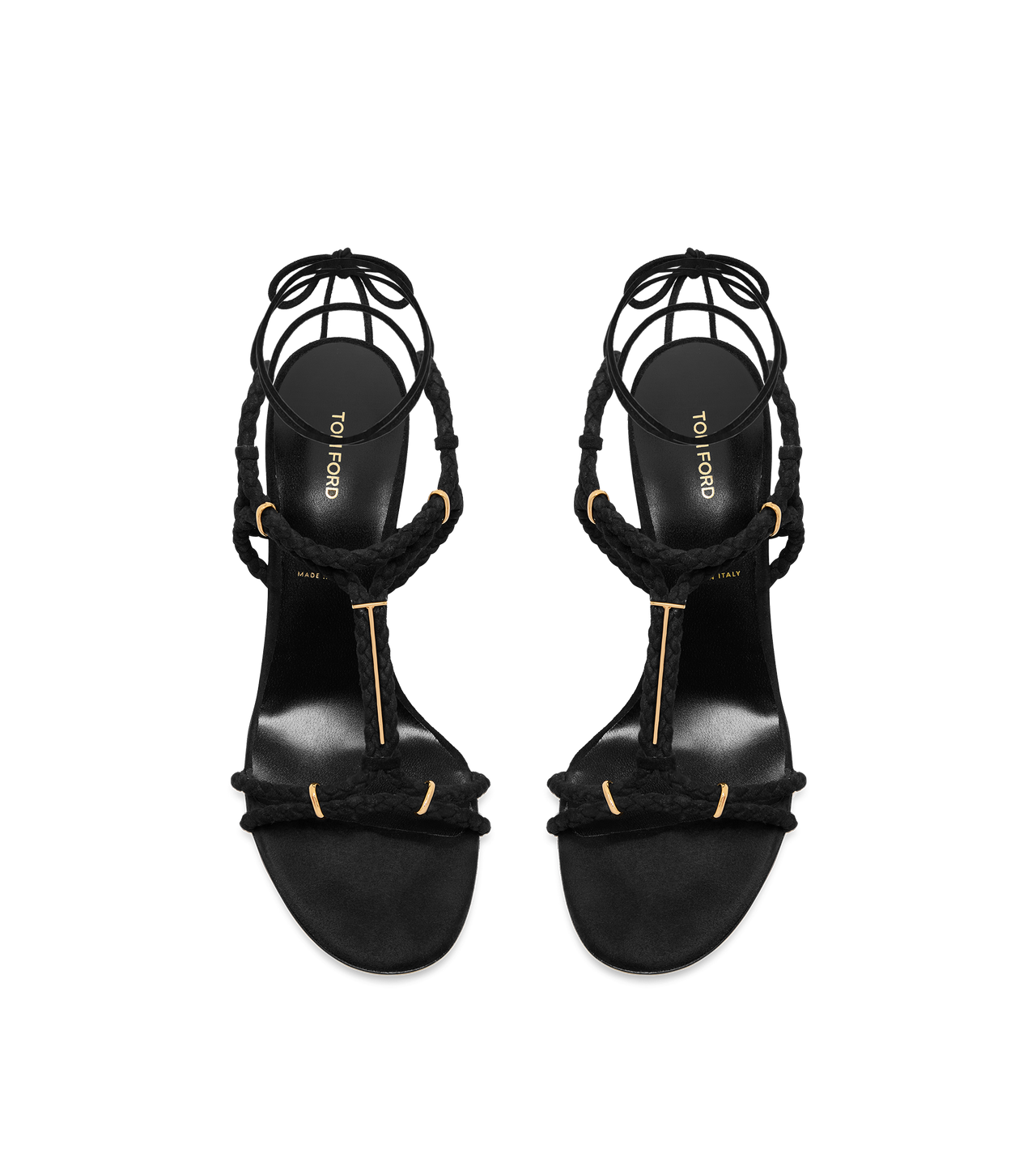 WOVEN SUEDE LILY SANDAL image number 3