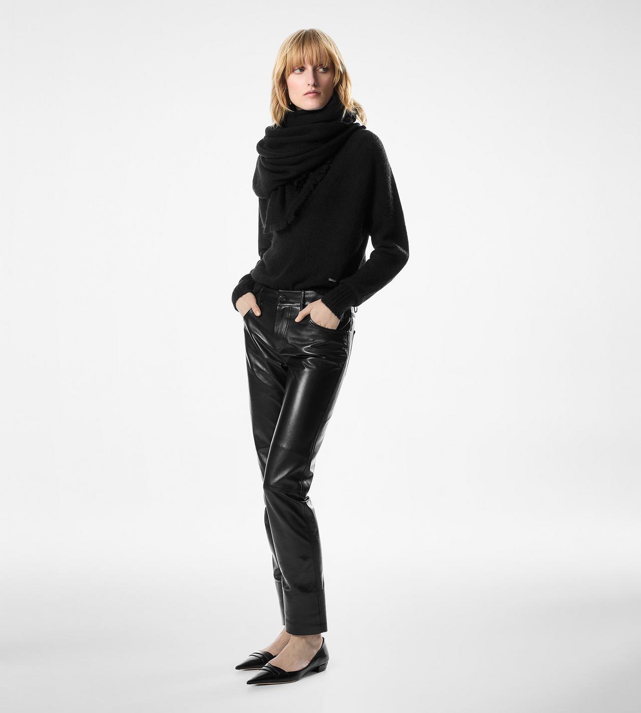LEATHER EVA BALLERINA image number 4