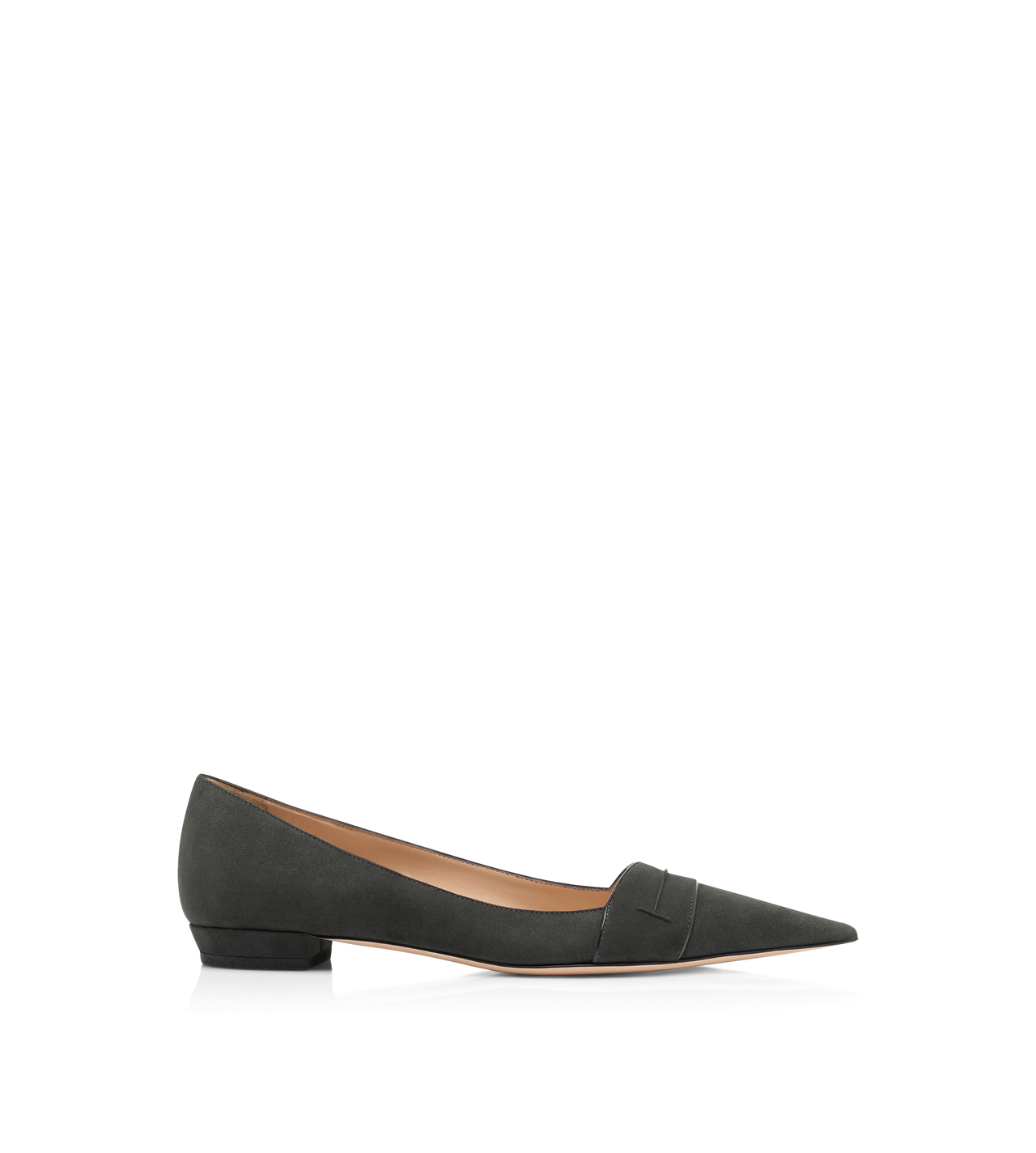 SUEDE LEATHER EVA BALLERINA image number 0
