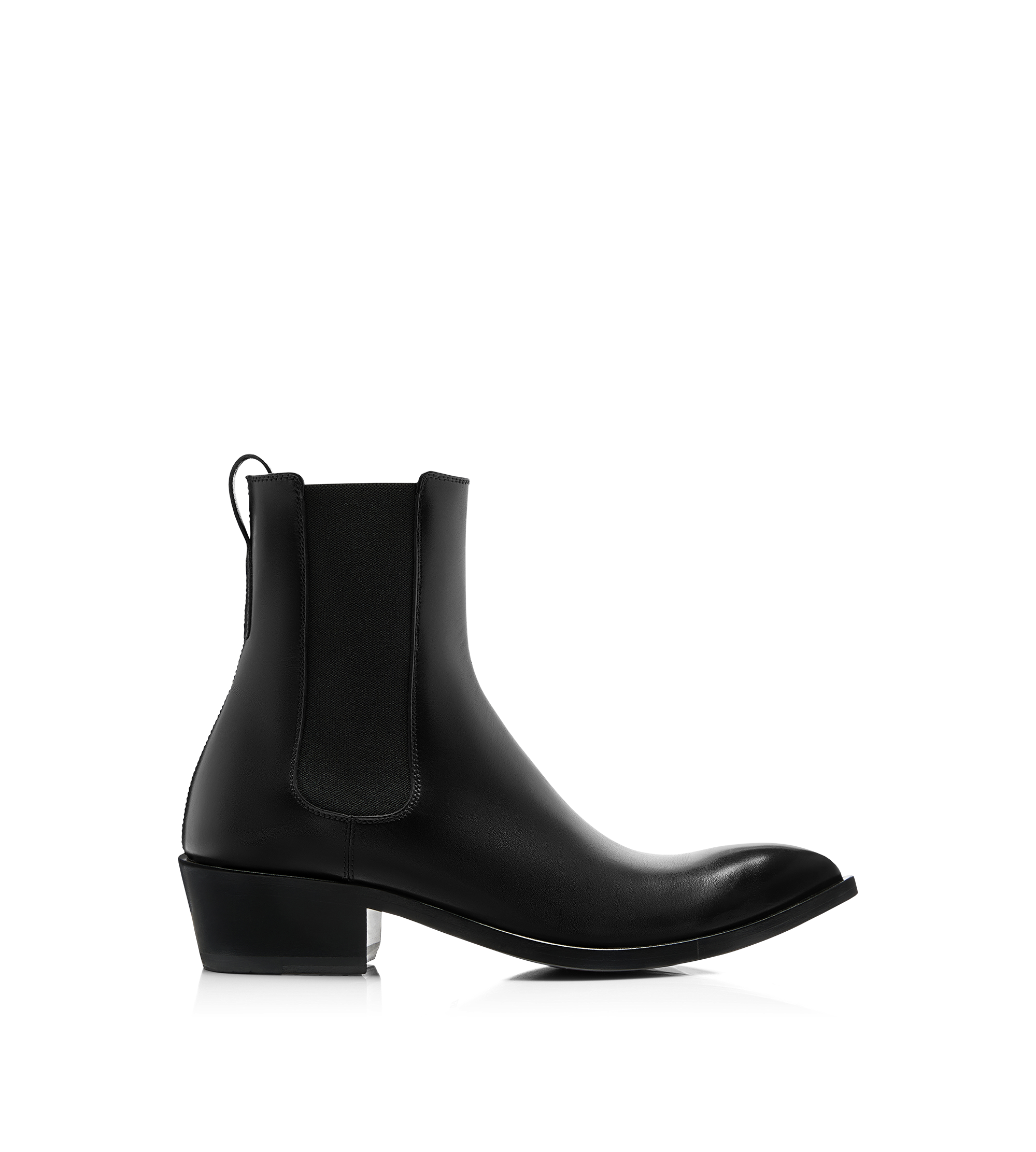 BURNISHED LEATHER CHELSEA BOOT
