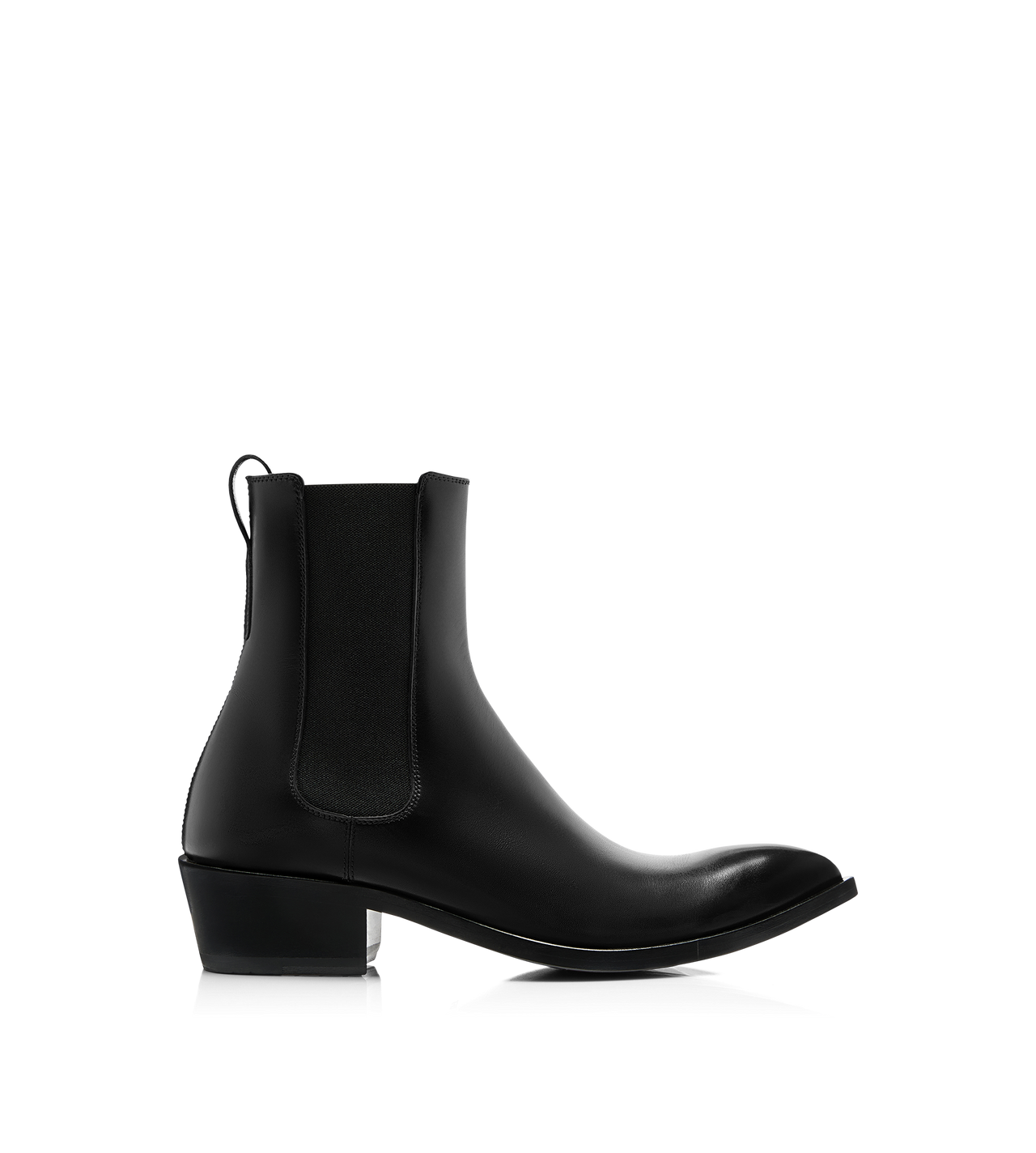 BURNISHED LEATHER CHELSEA BOOT image number 0
